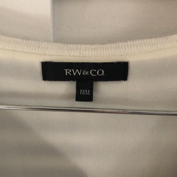 RW&Co navy and white sweater - Picture 2 of 4